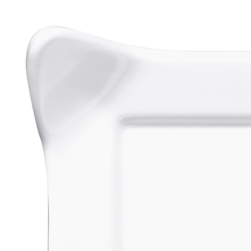 Raised Handle 5" Melamine Bread Plate