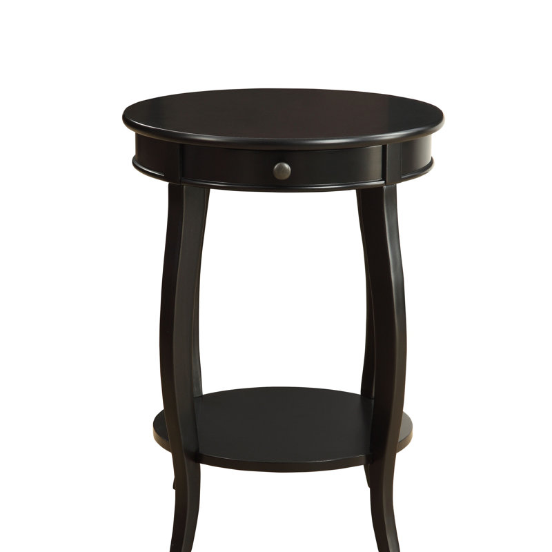 Table d'appoint Alysa, Noir