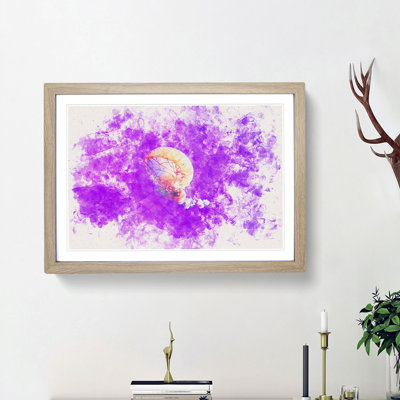 Jellyfish - Picture Frame Painting Print