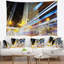 Tapisserie «Cityscape Urban City Trails»-28504018