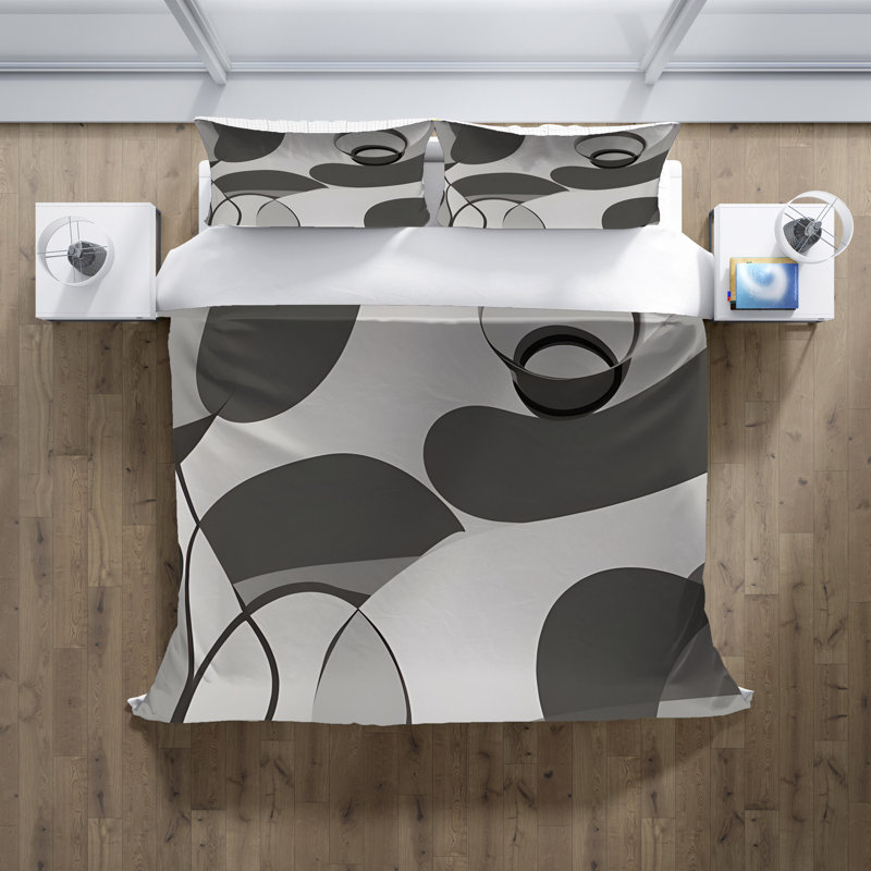 Literie, Housse de couette grand + 2 grandes taies décorat