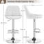 Height Adjustable Swivel Bar Stool-1615655034