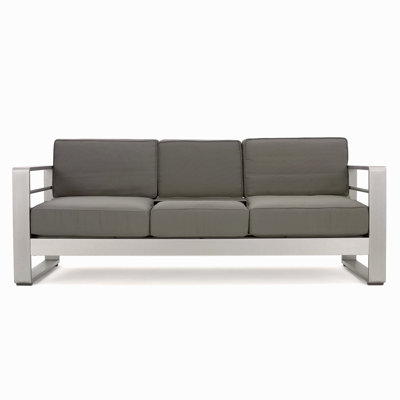3 Seater Sofa With Metal Tray