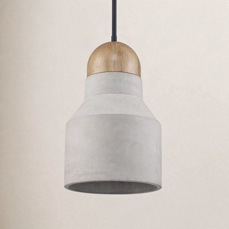Zac 1 - Light Single Pendant, 10.80" H x 5.90" W x 5.90" D