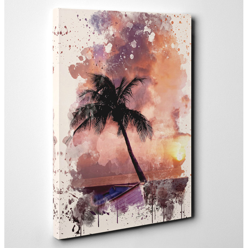 Wrapped Canvas Painting, 50cm H x 35cm W