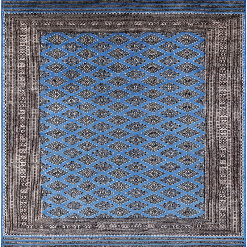 Kelsi Oriental Indoor Rug, Square 6'
