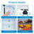 Zstar 3.2 Cubic Feet Freestanding Mini Fridge-100105309