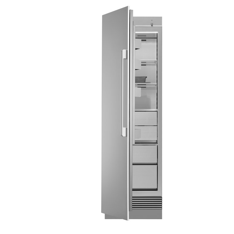 Left Column Panel Kit, Contemporary, Silver Stainless, 24"