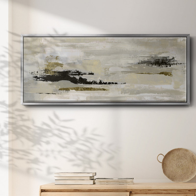 Summer Saffron- Framed Canvas, 8" H x 20" W
