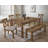 Hostetler 60" Wood Rectangular Dining Table 