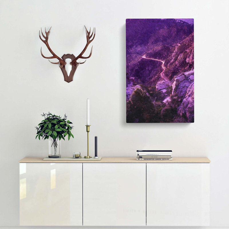 Road To Mount Lemmon In Arizona - Wrapped Canvas Print, 50cm H x 35cm W x 3cm D