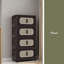 Armoire de rangement pliante latérale de 20 po de large, 4 niveaux, 19,69 po x 11,81 po x 40,55 po, bacs de rangement pliables avec porte magnétique-876735099