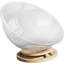 Lit pour chat avec capsule en acrylique - Bubble Lounge transparent-827643803