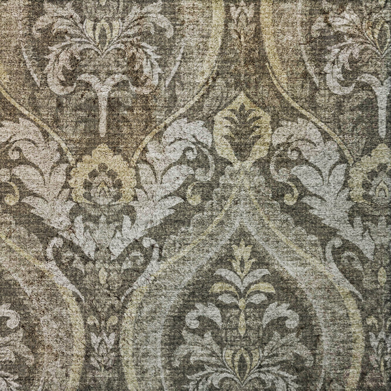 Premium Machine Washable Dream Shag ADS572 Panel Rug, 8' x 10', Taupe