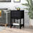 Side Table With 2 Storage Drawers, Modern End Table With Bottom Shelf
