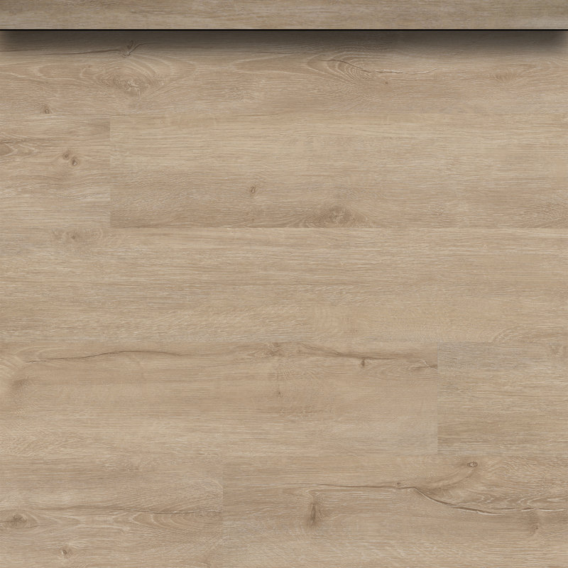 Garniture de plancher en vinyle de luxe de 0,75 po x L 94 po x l 0,63 po, Chêne raffiné