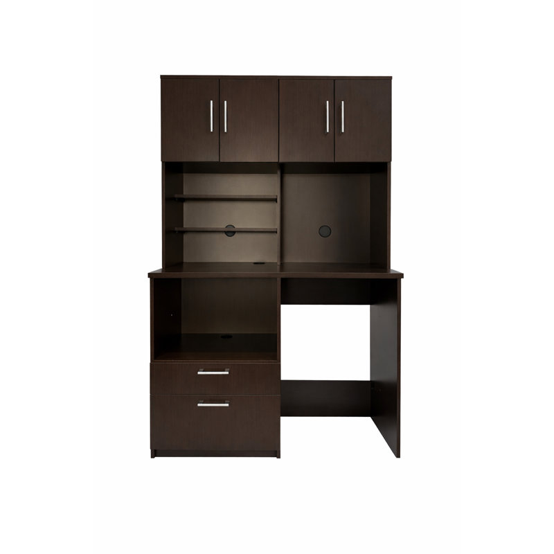 Armoire de rafraîchissement de bureau avec tablette pour micro-ondes et mini-ouverture de bureau