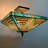 Annalisse Glass Semi Flush Mount-491958772