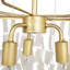 Lustre en cristal 3 lumières Annabel