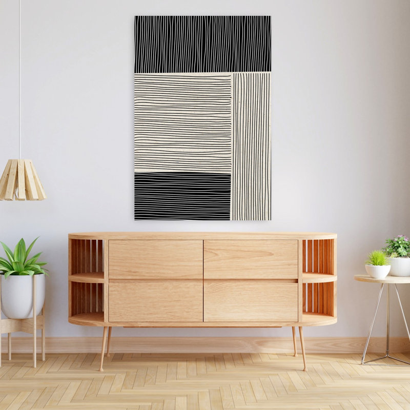 Ribbing 1, art contemporain abstrait, H 48 po x l 32 po
