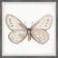 Rayures blanches - peinture encadrée-724309541