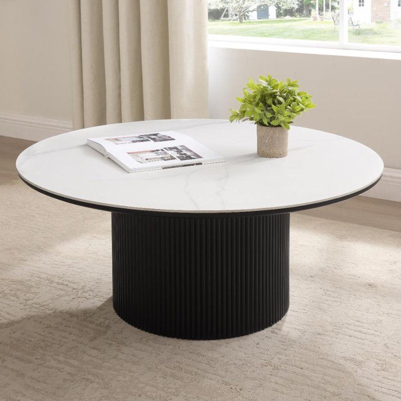 Denicia Pedestal Coffee Table