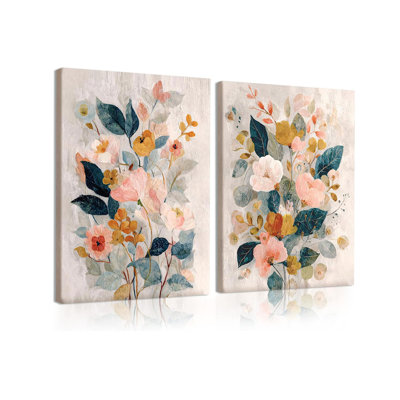 2 Piece Wrapped Canvas Print