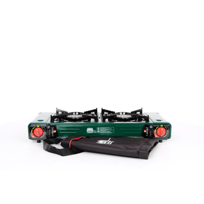 King Kooker Double Butane Stove with Carry Bag
