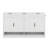 59.1" Sideboard Buffet With 3 Drawers & 4 Doors, White Storage Cabinet With Adjustable Shelf & Open Compartments-402509471