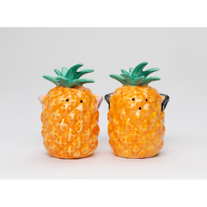 Pineapple Sunglasses Couple Salt And Pepper