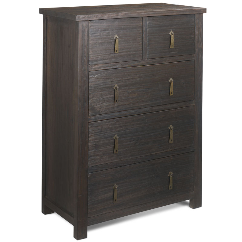 Kendleshire Solid Wood 85cm W 4 - Drawer Chest of Drawers