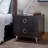 Elms Espresso Finish Accent Table