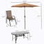 Ensemble de conversation extérieur, ensemble de salle à manger pour patio, cour arrière-691744286