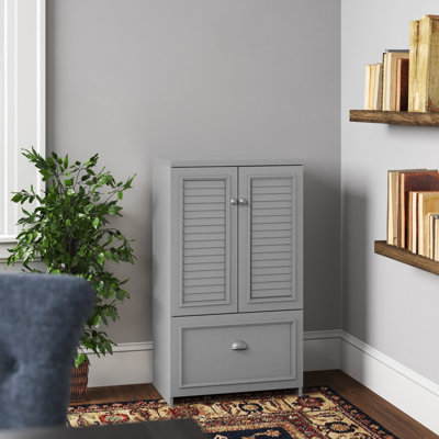 23.74'' Wide 1 - Drawer Filing Storage Cabinet with Cable Management