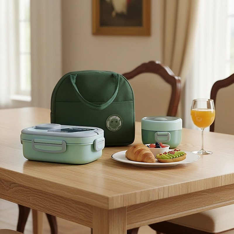 1200ml Food Storage Container, Green