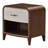  Houston 1-Drawer Nightstand - Walnut