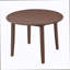 Ensemble de table de salle à manger 5 pièces pour 4 personnes, 1 table de salle à manger pliante en bois + 4 chaises rembourrées, conception compacte pour petits appartements et salles à manger - Brun-1078123326