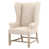 Mélange de polyester beige