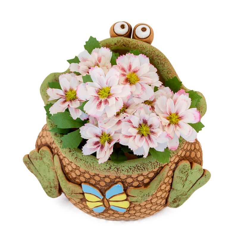 Advita Indoor/Outdoor Clay Statue Planter