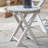 Abdual Folding Wooden Side Table