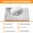 Kyron 29.54'' Single Bathroom Vanity with Ceramic Top
