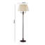 Lampe sur pied 59 po Fenchurch-784192215