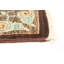 Tapis de couloir en laine noué à la main de conception unique 6 pi 2 po x 17 pi 8 po Despinossa New Age Tapis décoratif en laine brun foncé/brun foncé