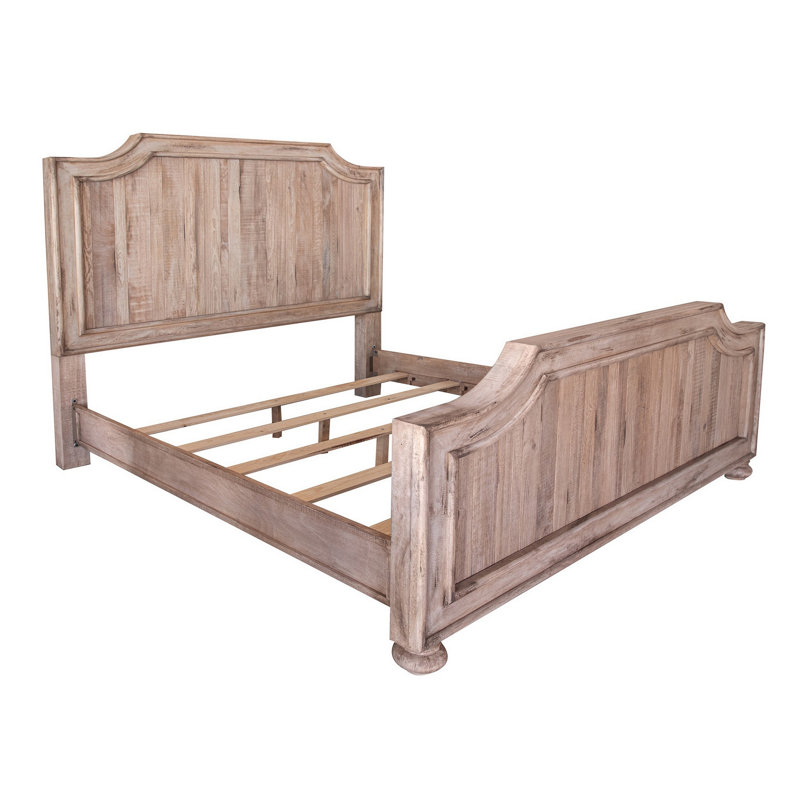 Kurosh Solid Wood Standard Bed, King