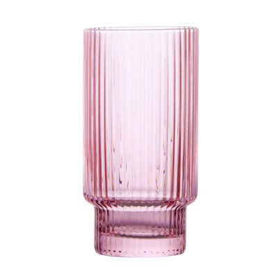 Hadley 14oz. Crystal Highball Glass Set