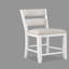 Ensemble de salle à manger 6 pièces à hauteur de comptoir avec table rectangulaire pour bouteilles de vin et chaises de revêtement-619744515-619744573