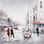 Scène de rue paisible - Imprimé mat blanc pour décoration-1740628317-1740628316