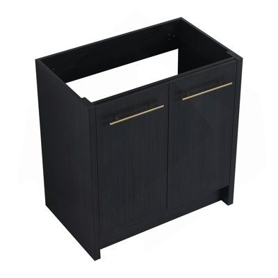 Meuble-lavabo autoportant de 30 pouces (sans lavabo supérieur)