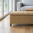 Brown Storage Bench-1104562617