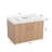 30 " W Wall Mounted Wall Mounted Single Double With Resin Top